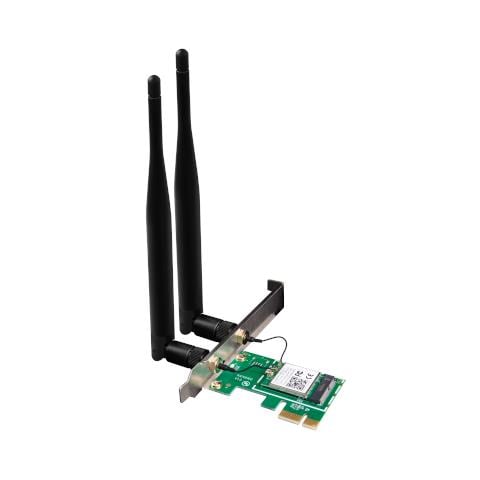 Scheda Pci Express Wireless Antenne 5dbi Dualband Ac1200 E12 - Foto 1
